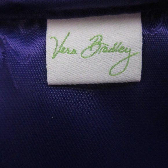 Vera Bradley I-Pad Notebook E-Reader Sleeve Case Neoprene Heather Purple 10"x 8" - Picture 4 of 5